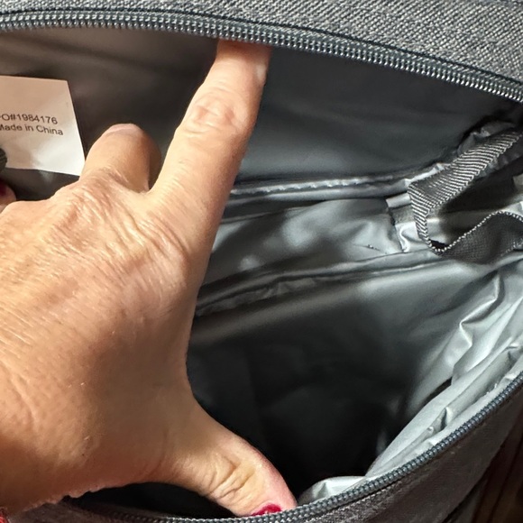 Loup Charmant Gray and Black Backpack - Picture 4 of 5